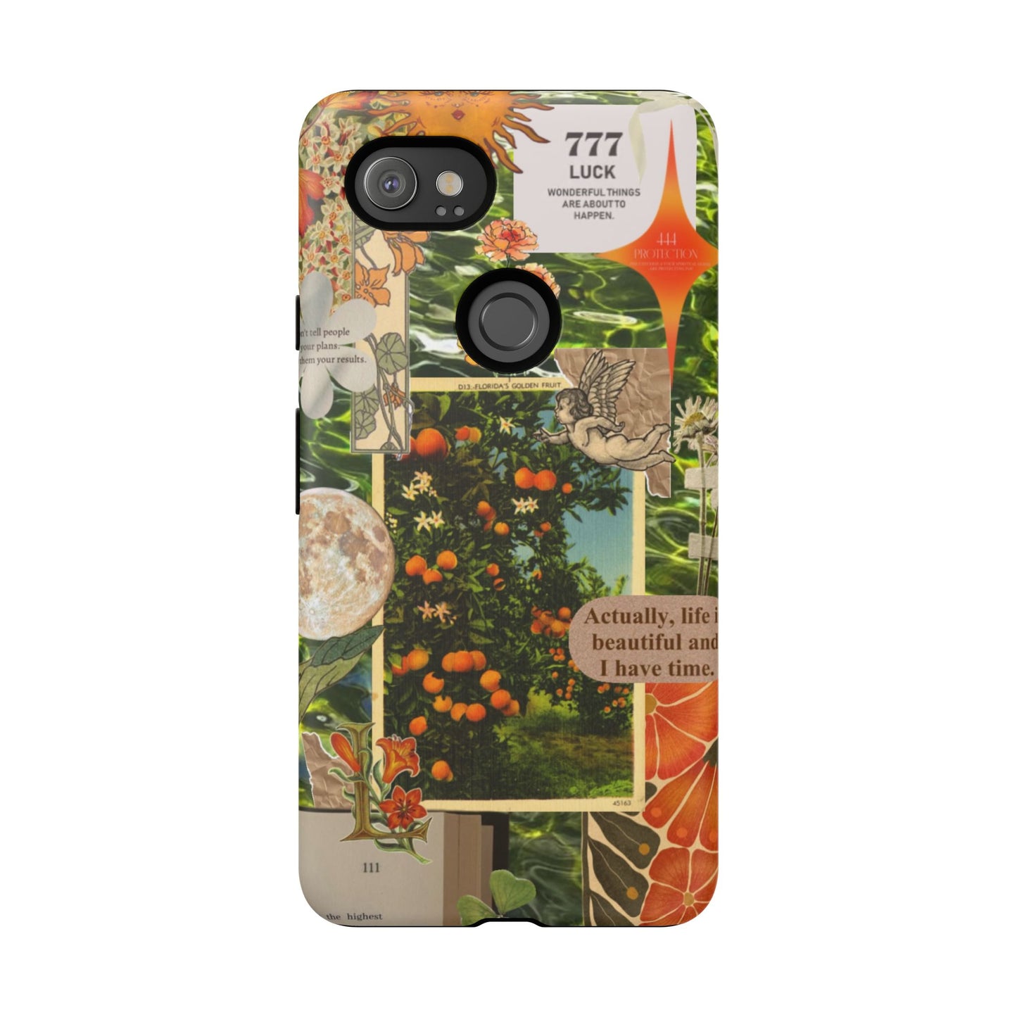 Tough Cases - Vibrant iPhone Case for Nature Lovers, Floral Phone Cover, Eco-Friendly, Inspirational Gift, Unique Phone Accessory