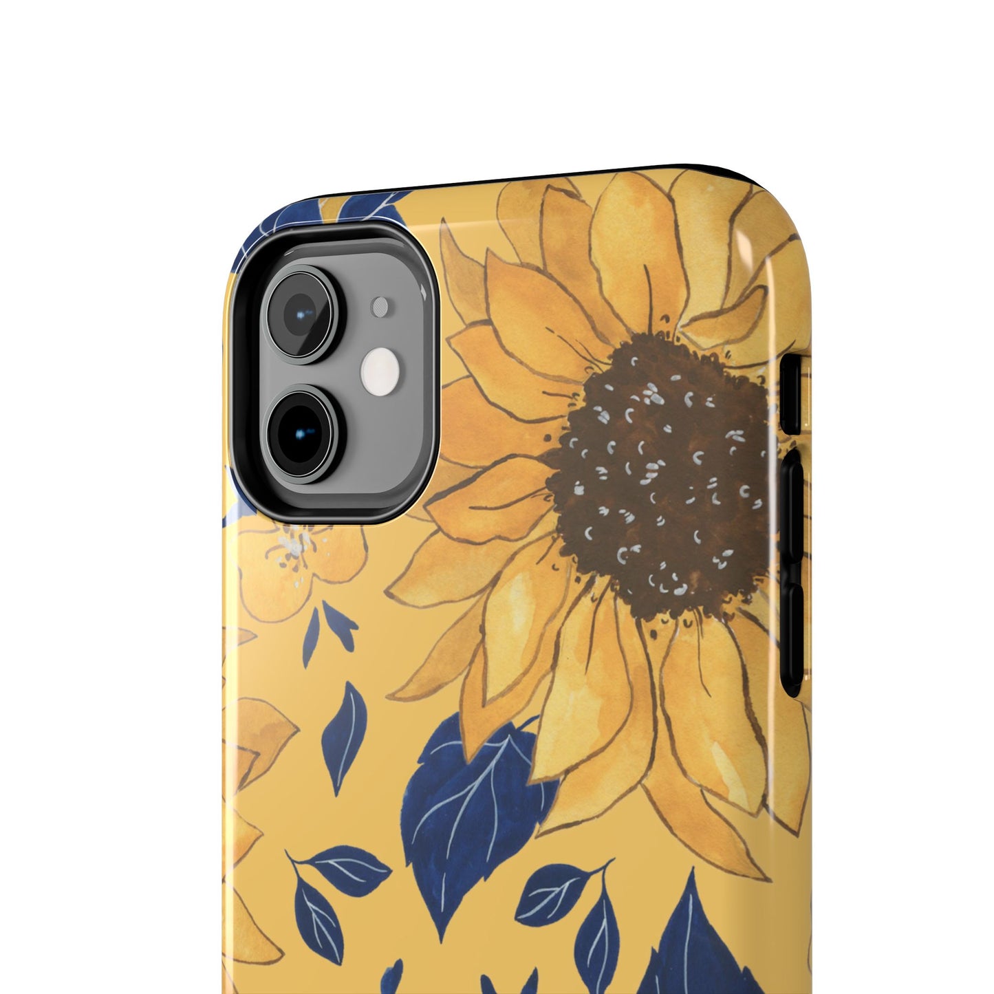 Sunflower Tough Phone Case - Durable Floral Design for Nature Lovers