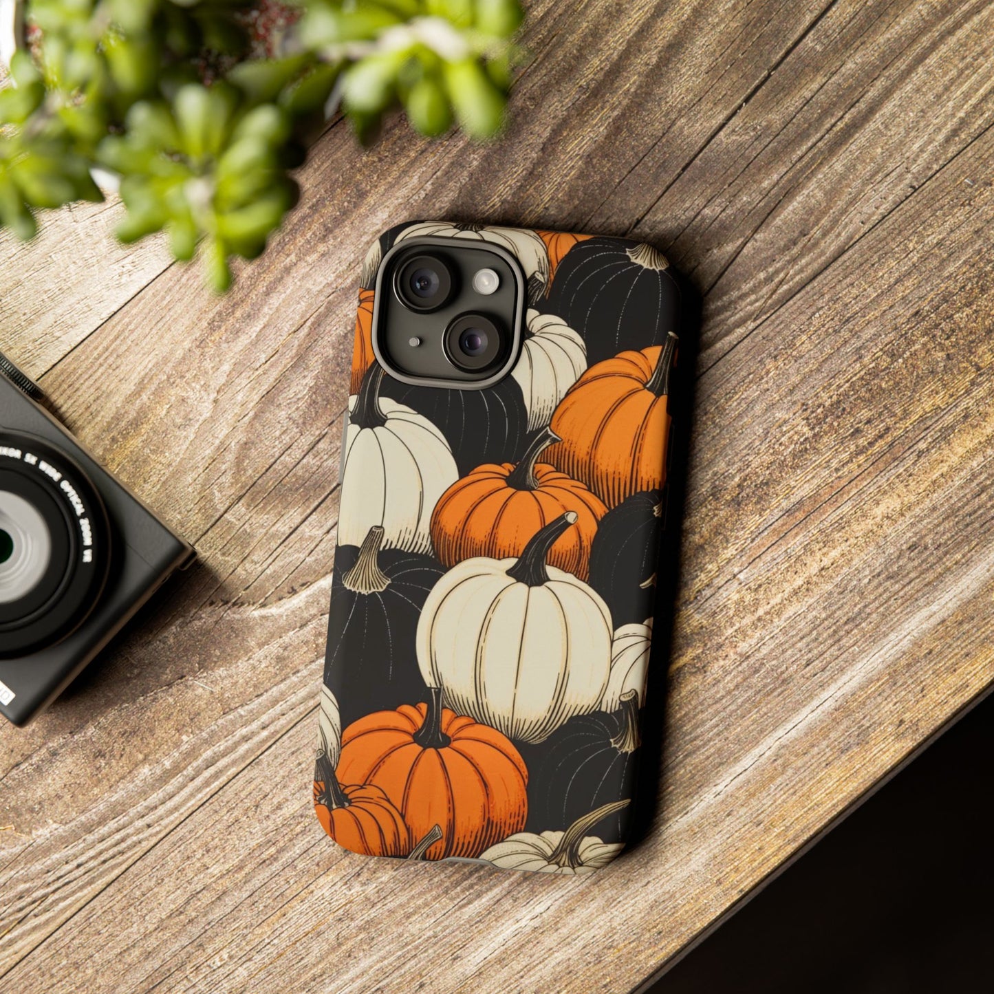 Pumpkin Phone Case, Fall Decor, Halloween Gift, Autumn Aesthetic, Pumpkin Lovers, Cute Phone Cover
