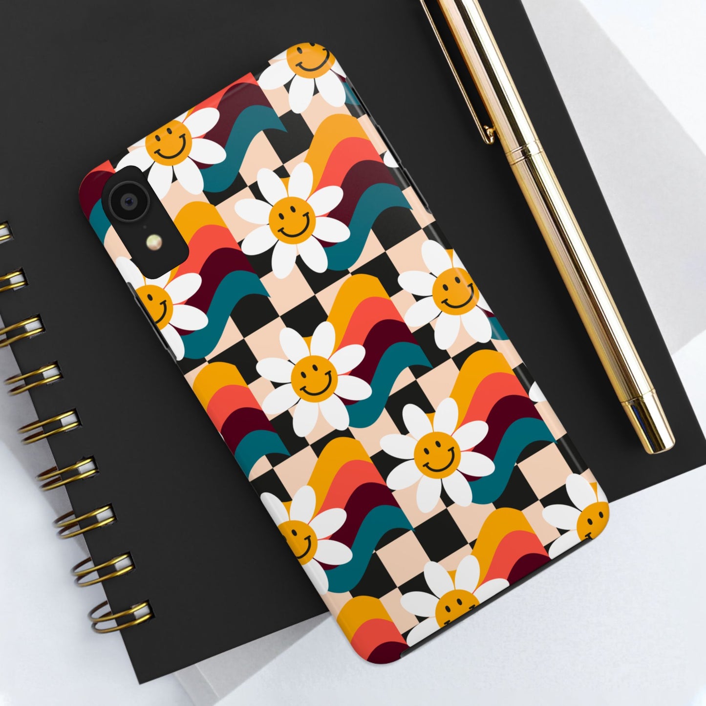Vibrant Floral Phone Case | Tough Phone Case | Cute Flower Design, Stylish Protection, Gift for Her