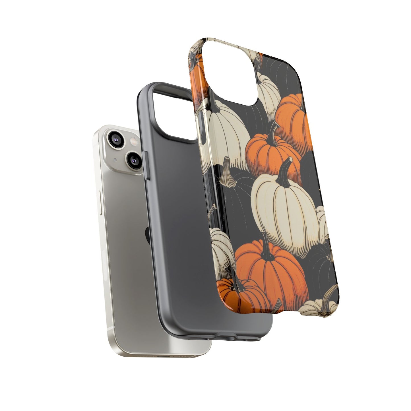 Pumpkin Phone Case, Fall Decor, Halloween Gift, Autumn Aesthetic, Pumpkin Lovers, Cute Phone Cover