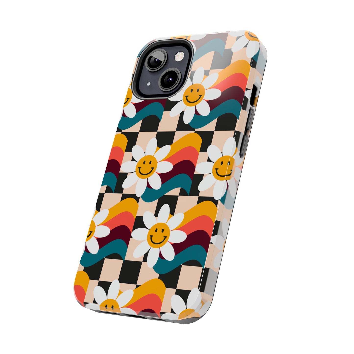 Vibrant Floral Phone Case | Tough Phone Case | Cute Flower Design, Stylish Protection, Gift for Her