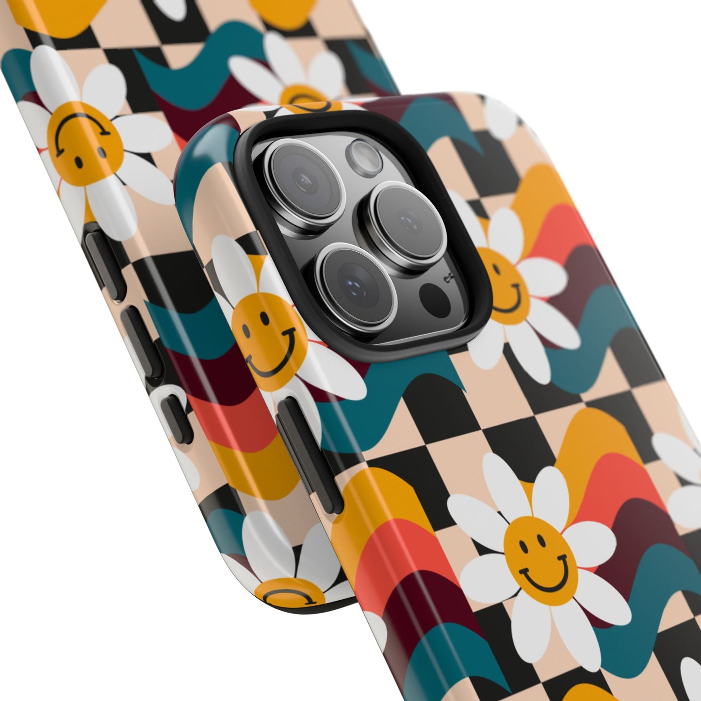 Vibrant Floral Phone Case | Tough Phone Case | Cute Flower Design, Stylish Protection, Gift for Her