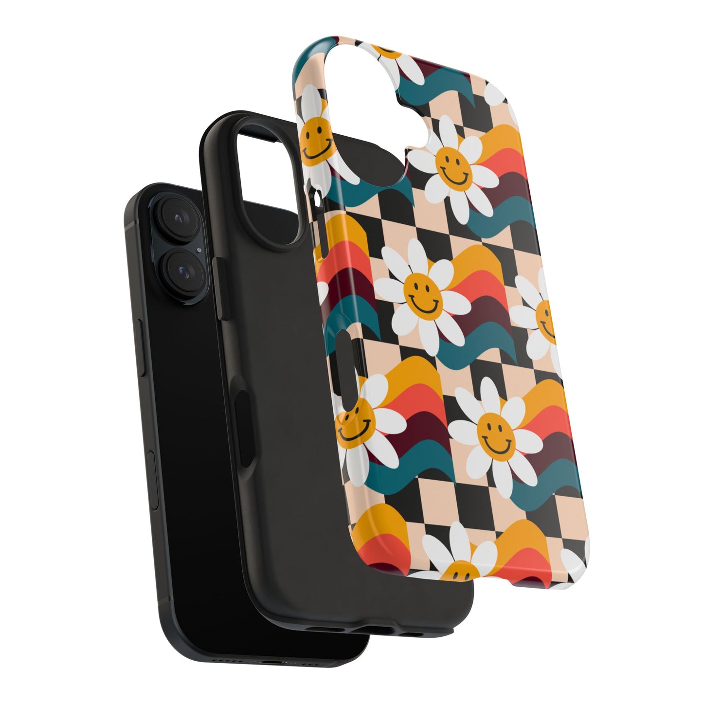 Vibrant Floral Phone Case | Tough Phone Case | Cute Flower Design, Stylish Protection, Gift for Her