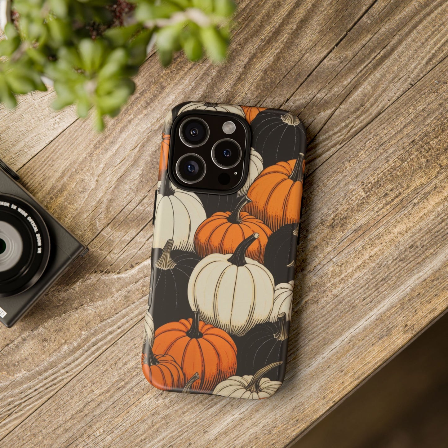 Pumpkin Phone Case, Fall Decor, Halloween Gift, Autumn Aesthetic, Pumpkin Lovers, Cute Phone Cover