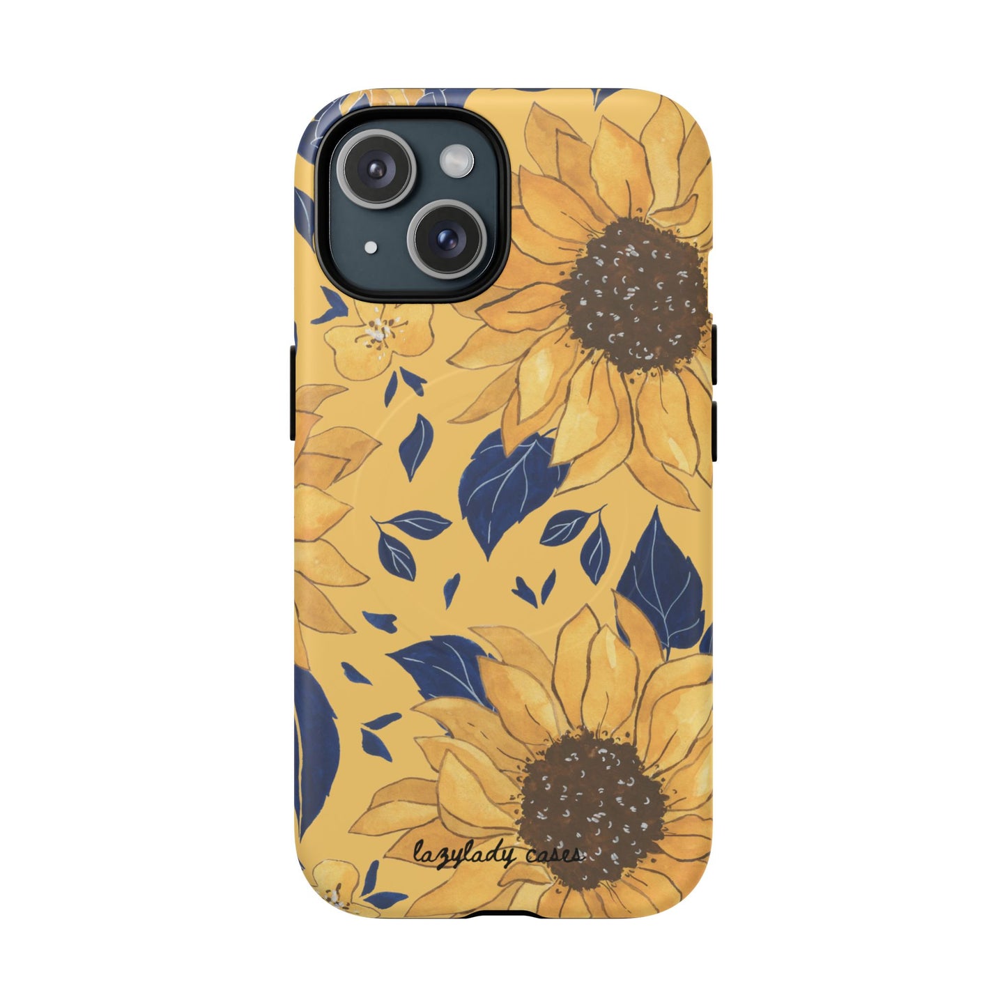 Sunflower Tough Magnetic Phone Case - Durable, Stylish Protection for Nature Lovers