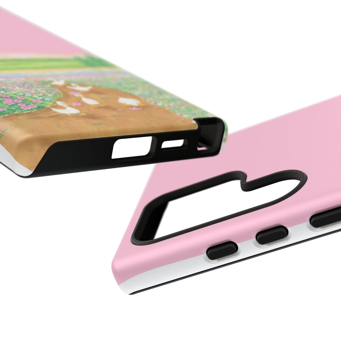 Pastel Floral Phone Case, Tough Cases for Nature Lovers, Cute Phone Accessories, Spring Gifts, Unique Mobile Covers