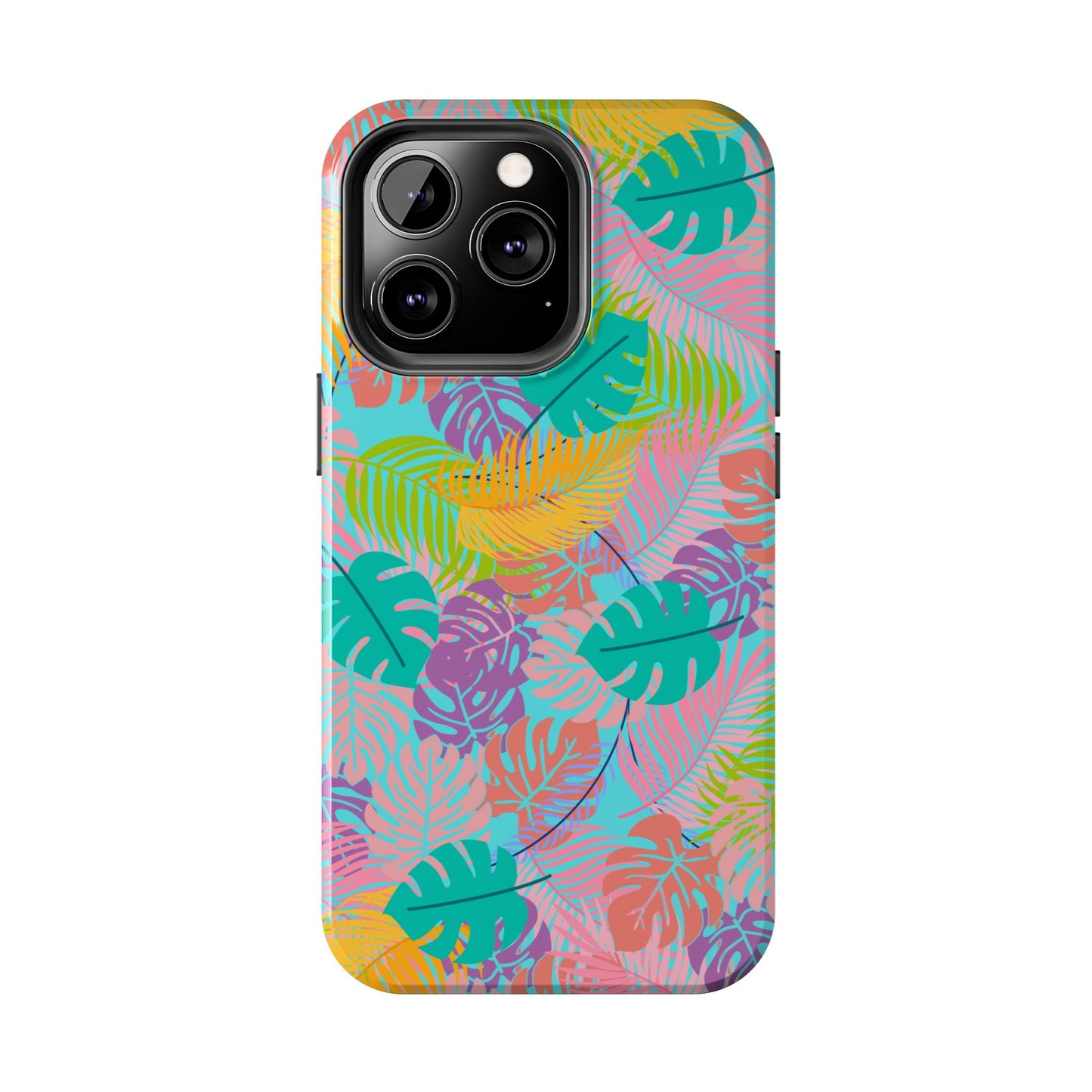 Tropical Jungle Phone Case - Funky Floral Design, Summer Accessory, Phone Protection, Gift for Nature Lovers, Stylish Phone Cover