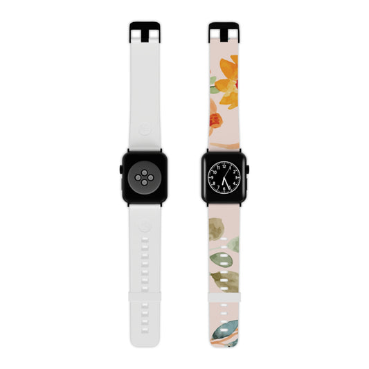 Wild Flower Apple Watch Band - Stylish Accessory for Nature Lovers