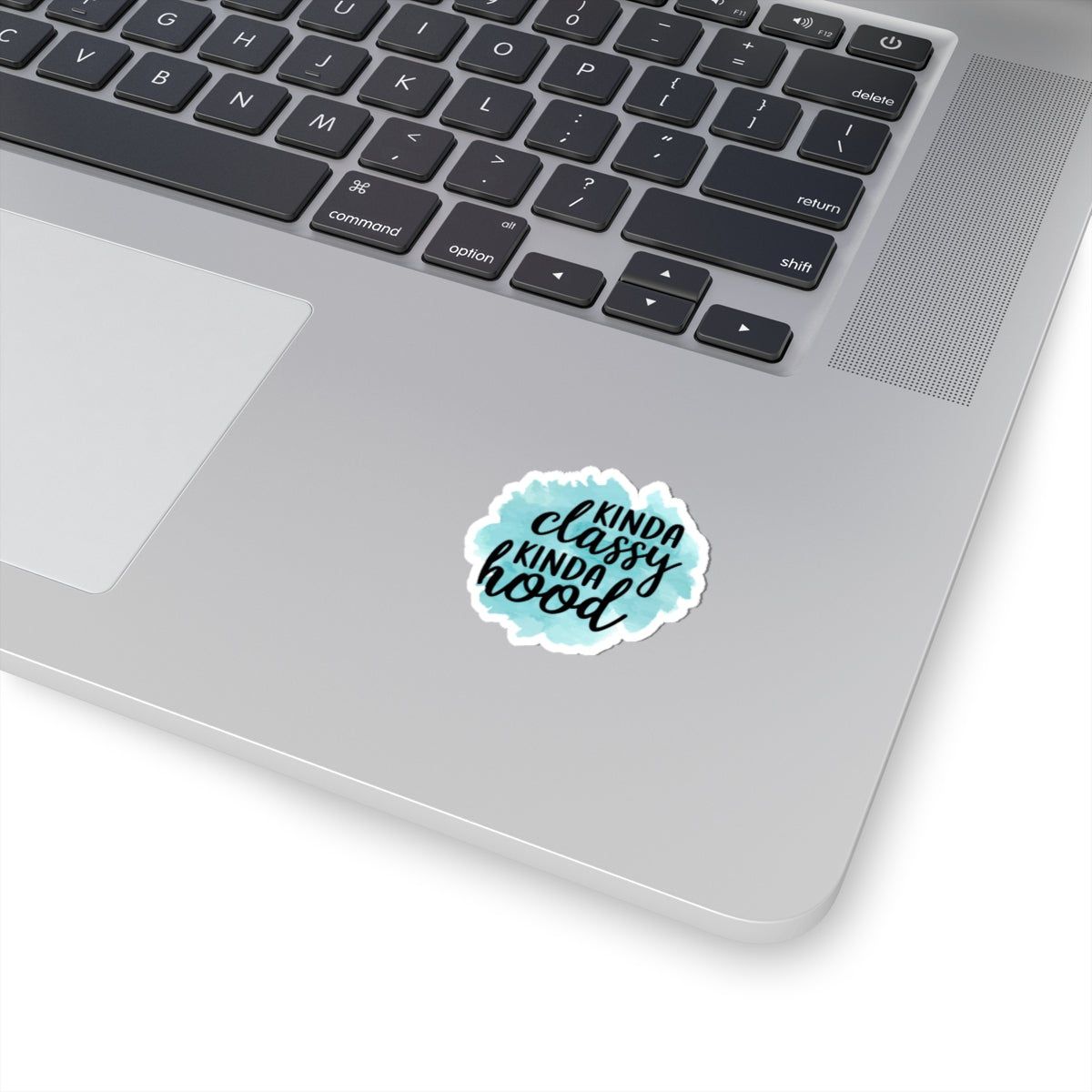 Kinda Classy Kinda Hood Stickers, Funny Stickers, Laptop Decor, Gift for Her, Custom Quote Stickers, Trendy Vinyl Decals