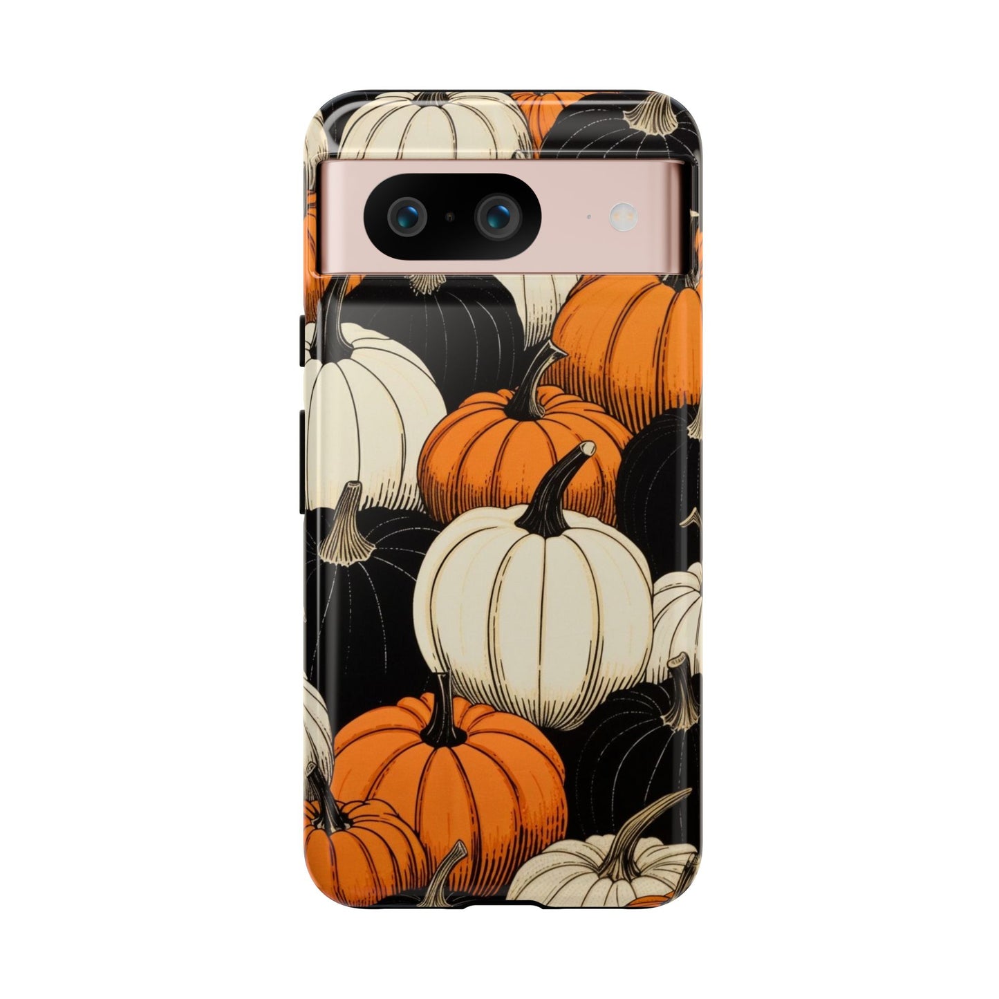 Pumpkin Phone Case, Fall Decor, Halloween Gift, Autumn Aesthetic, Pumpkin Lovers, Cute Phone Cover