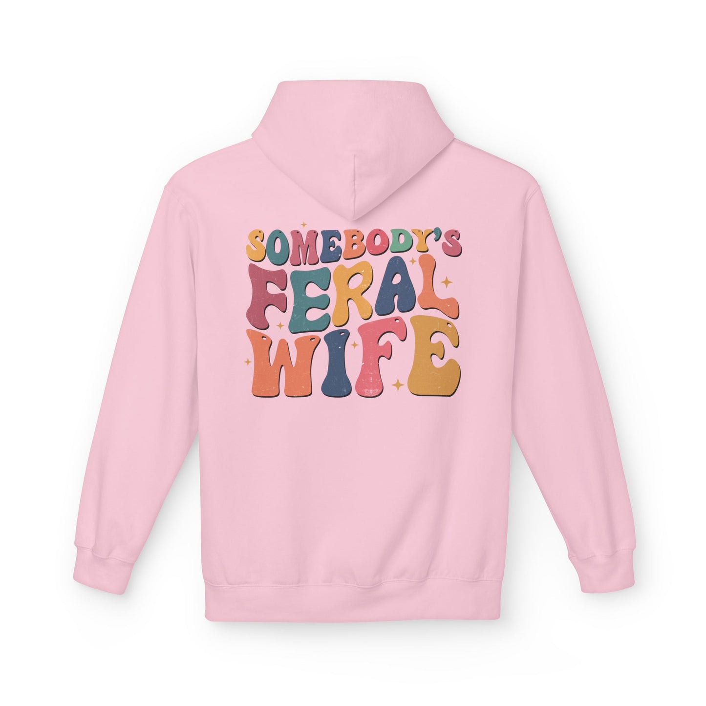 Feral Wife Hoodie – Cozy Unisex Pullover for Nature Lovers, Casual Wear, Gift for Her, Stylish Sweatshirt, Fun Outdoor Apparel