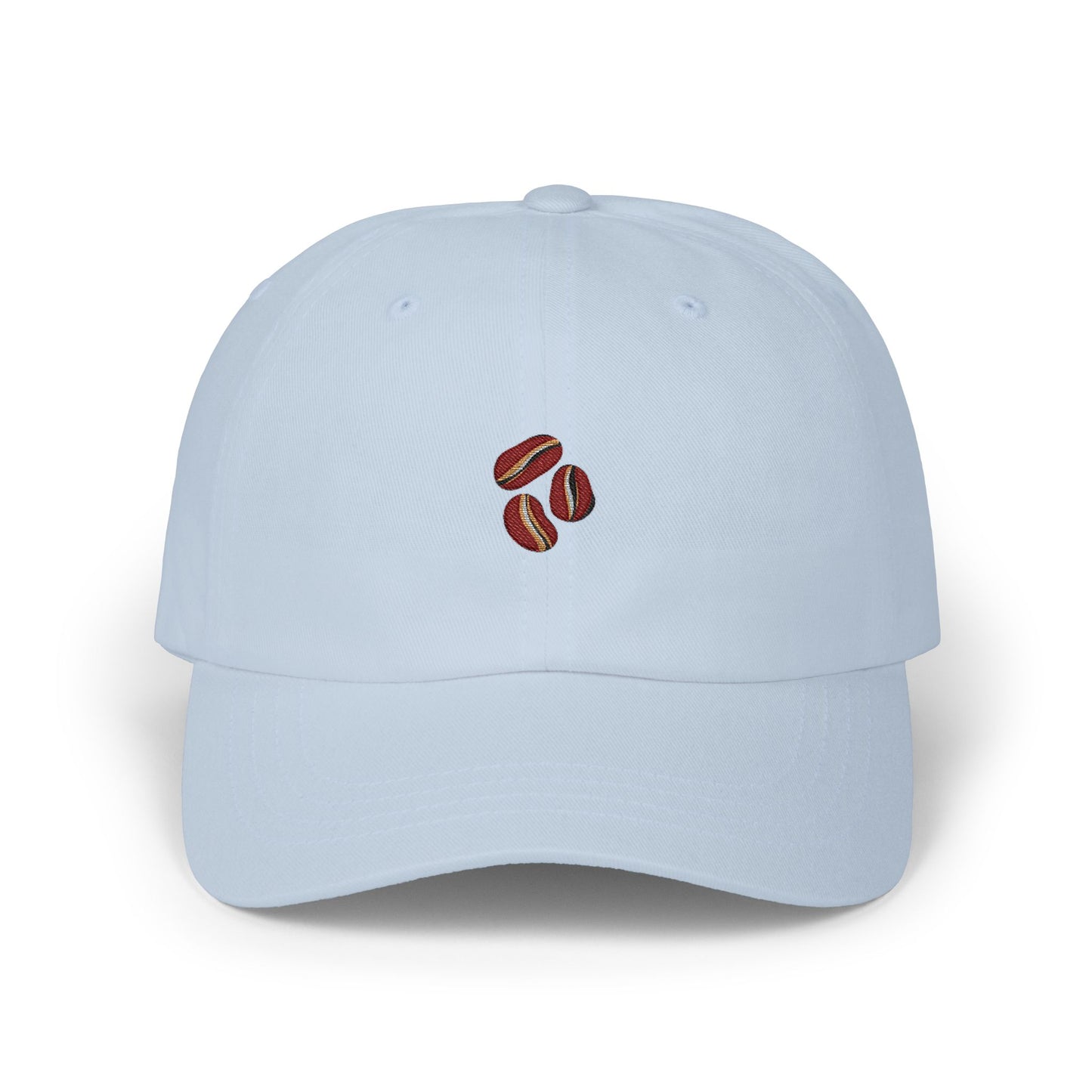 Coffee Bean Cap — Embroidered Micro Beans Baseball Hat