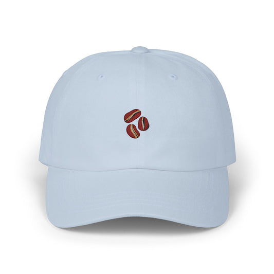 Coffee Bean Cap — Embroidered Micro Beans Baseball Hat