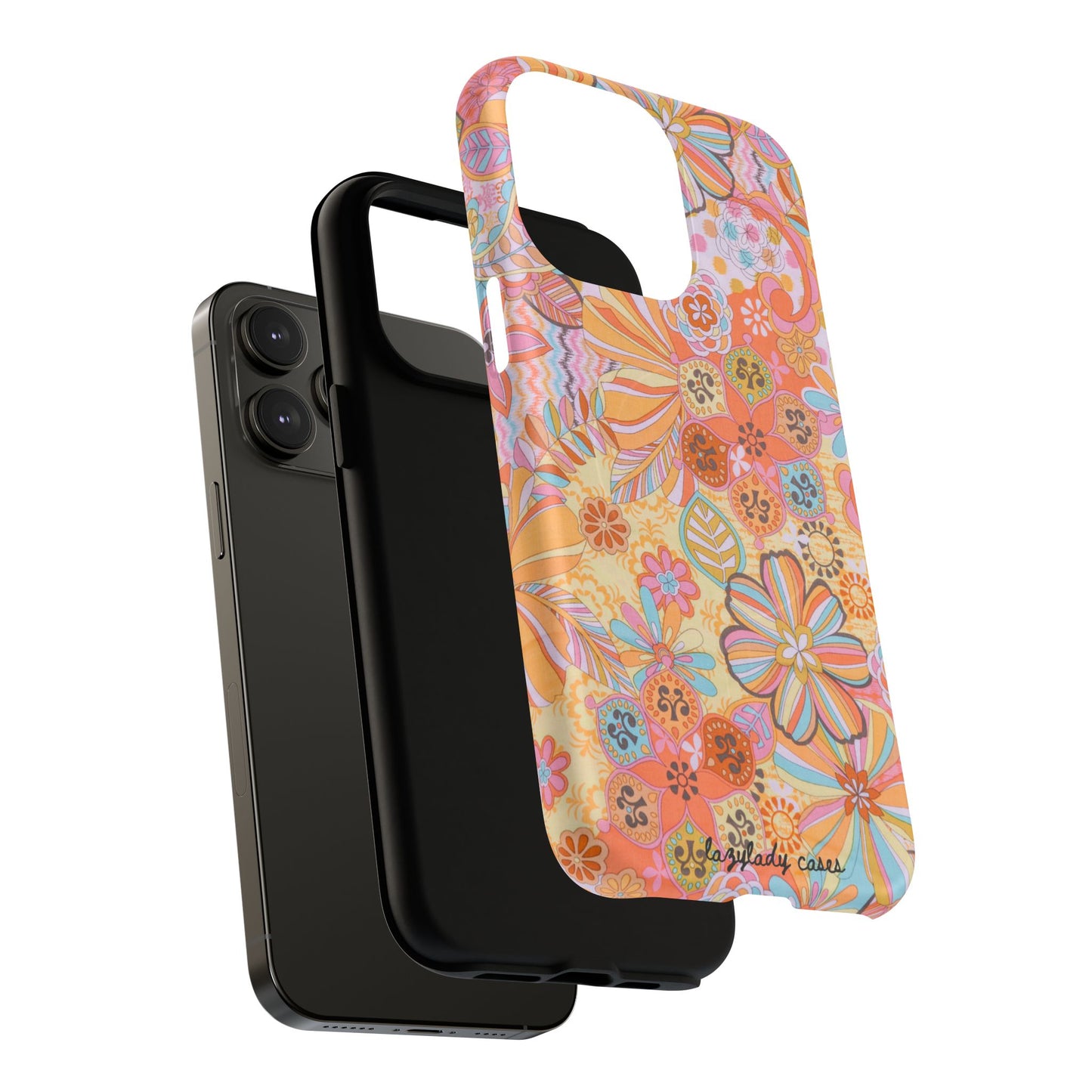 Floral Tough Magnetic Phone Case – Vibrant Floral Design