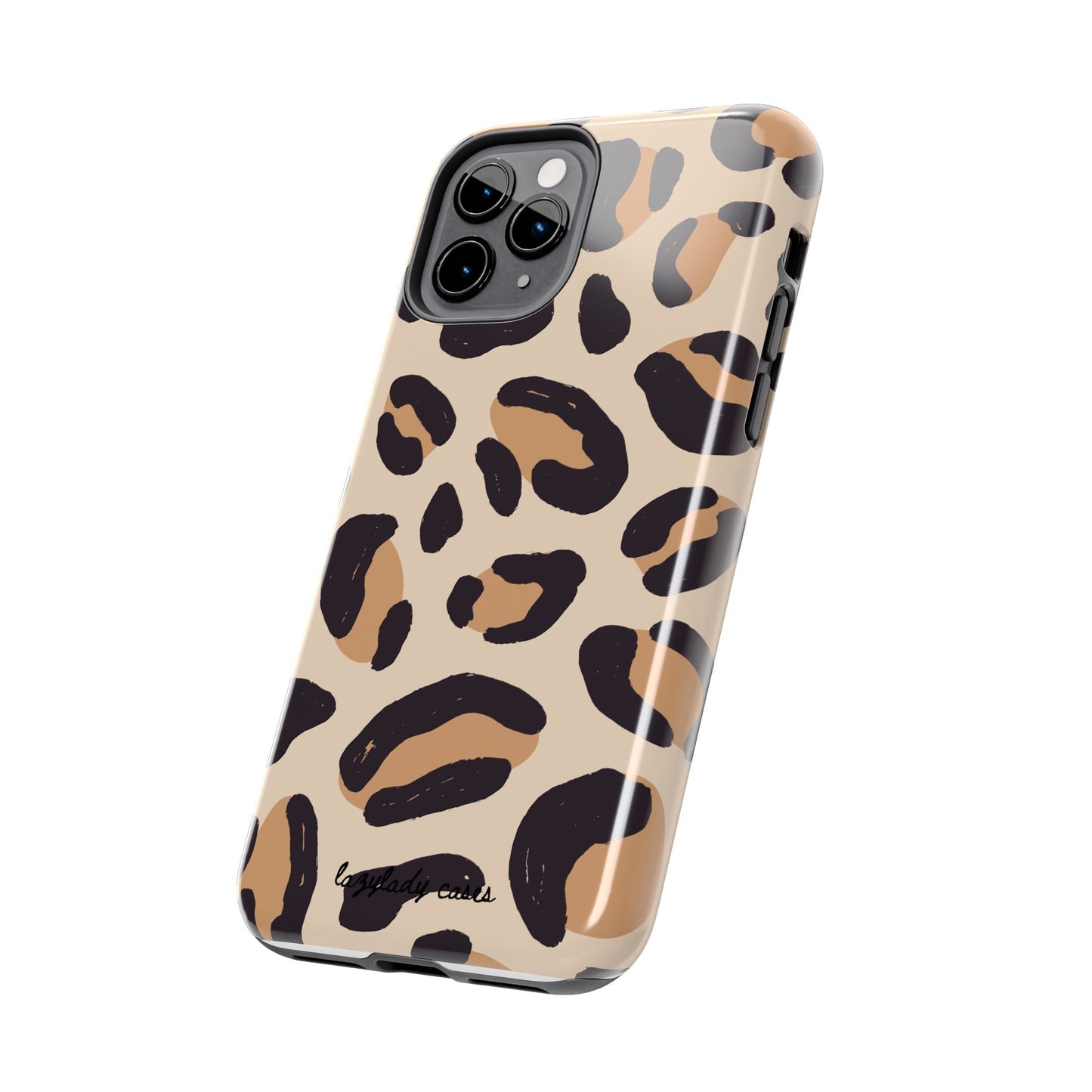 Chic Leopard Print Phone Case - Tough & Stylish Protection