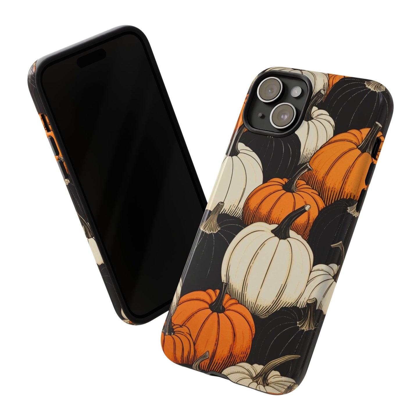 Pumpkin Phone Case, Fall Decor, Halloween Gift, Autumn Aesthetic, Pumpkin Lovers, Cute Phone Cover