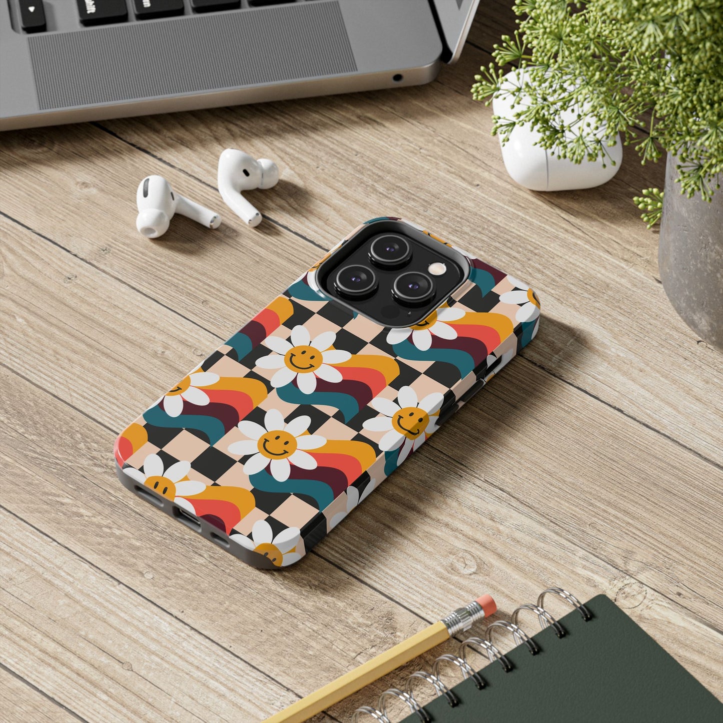 Vibrant Floral Phone Case | Tough Phone Case | Cute Flower Design, Stylish Protection, Gift for Her