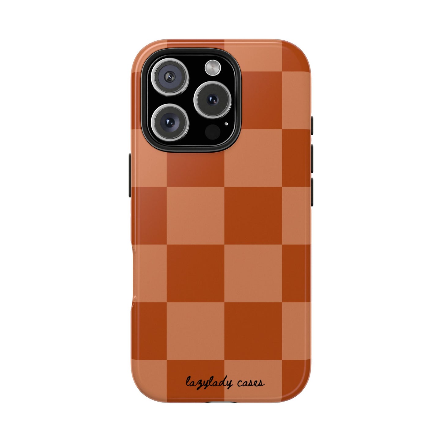 Rustic Checker Phone Cases - Durable & Stylish for Everyday Protection