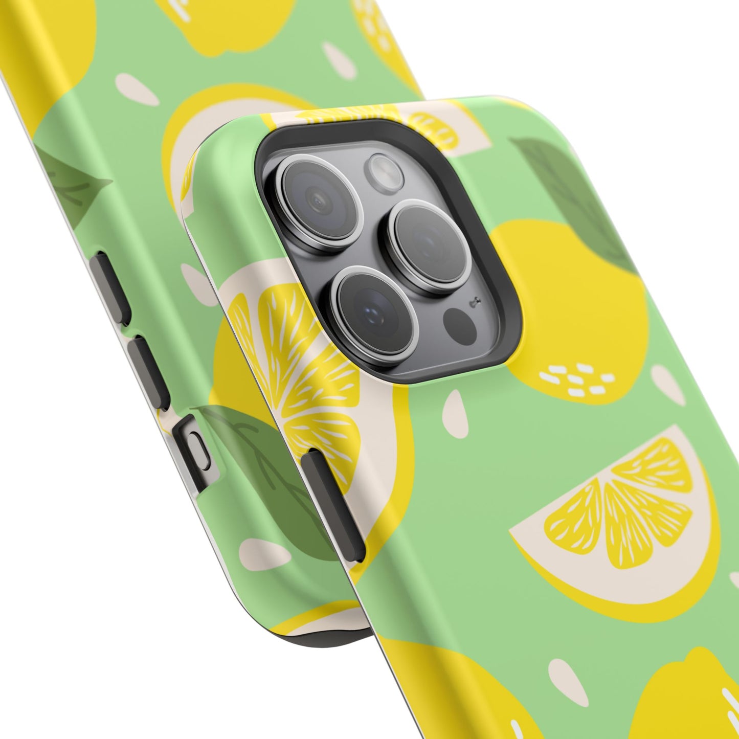 Lemonade Vibe Magnetic Phone Case - Bright Citrus Design for Summer Fun