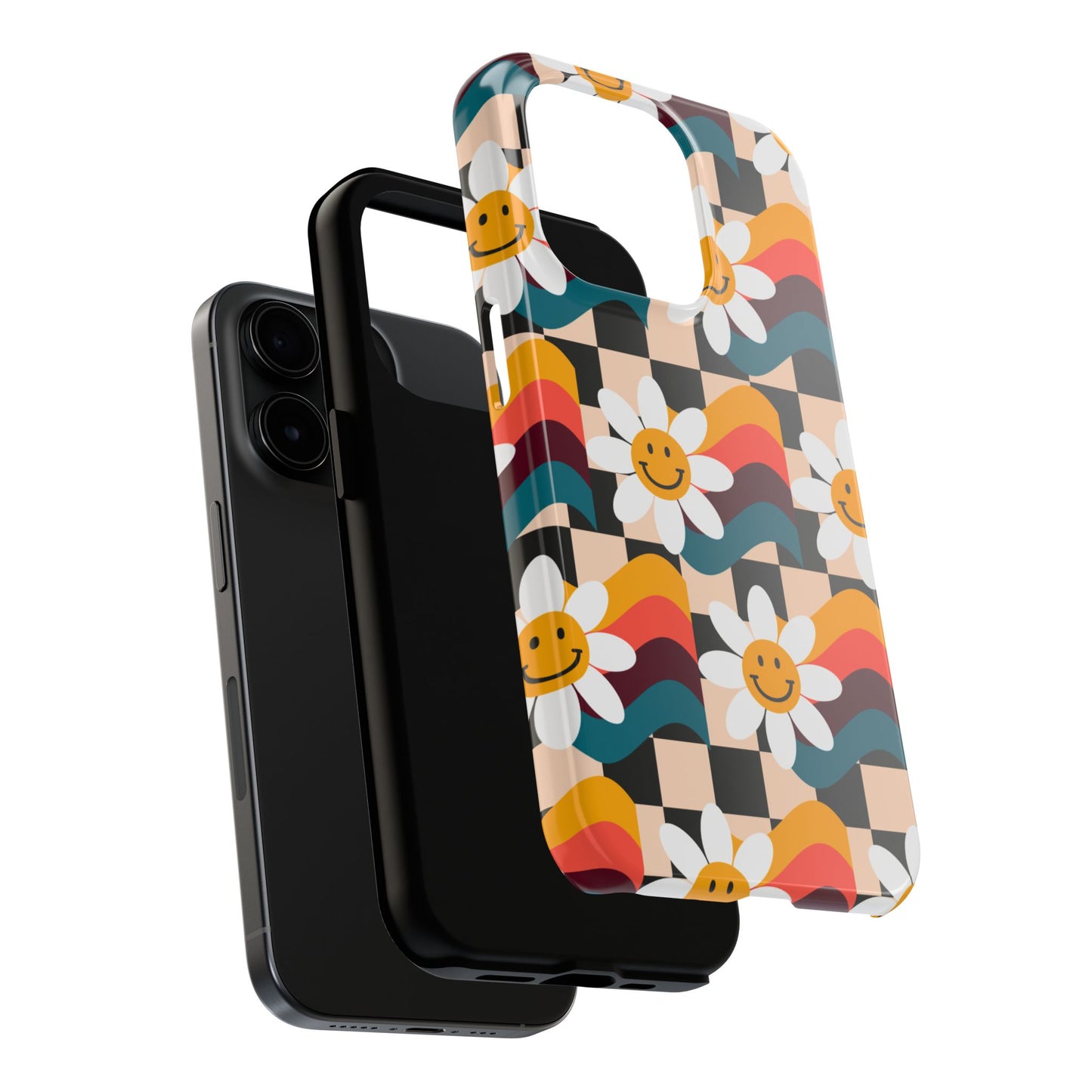 Vibrant Floral Phone Case | Tough Phone Case | Cute Flower Design, Stylish Protection, Gift for Her
