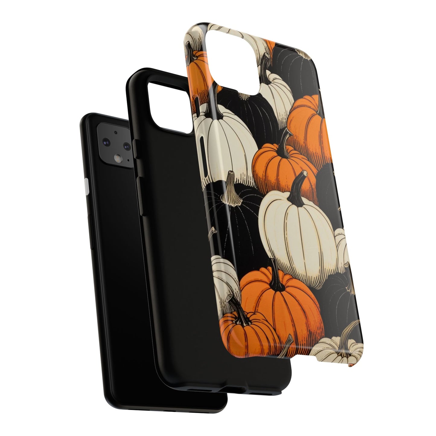 Pumpkin Phone Case, Fall Decor, Halloween Gift, Autumn Aesthetic, Pumpkin Lovers, Cute Phone Cover