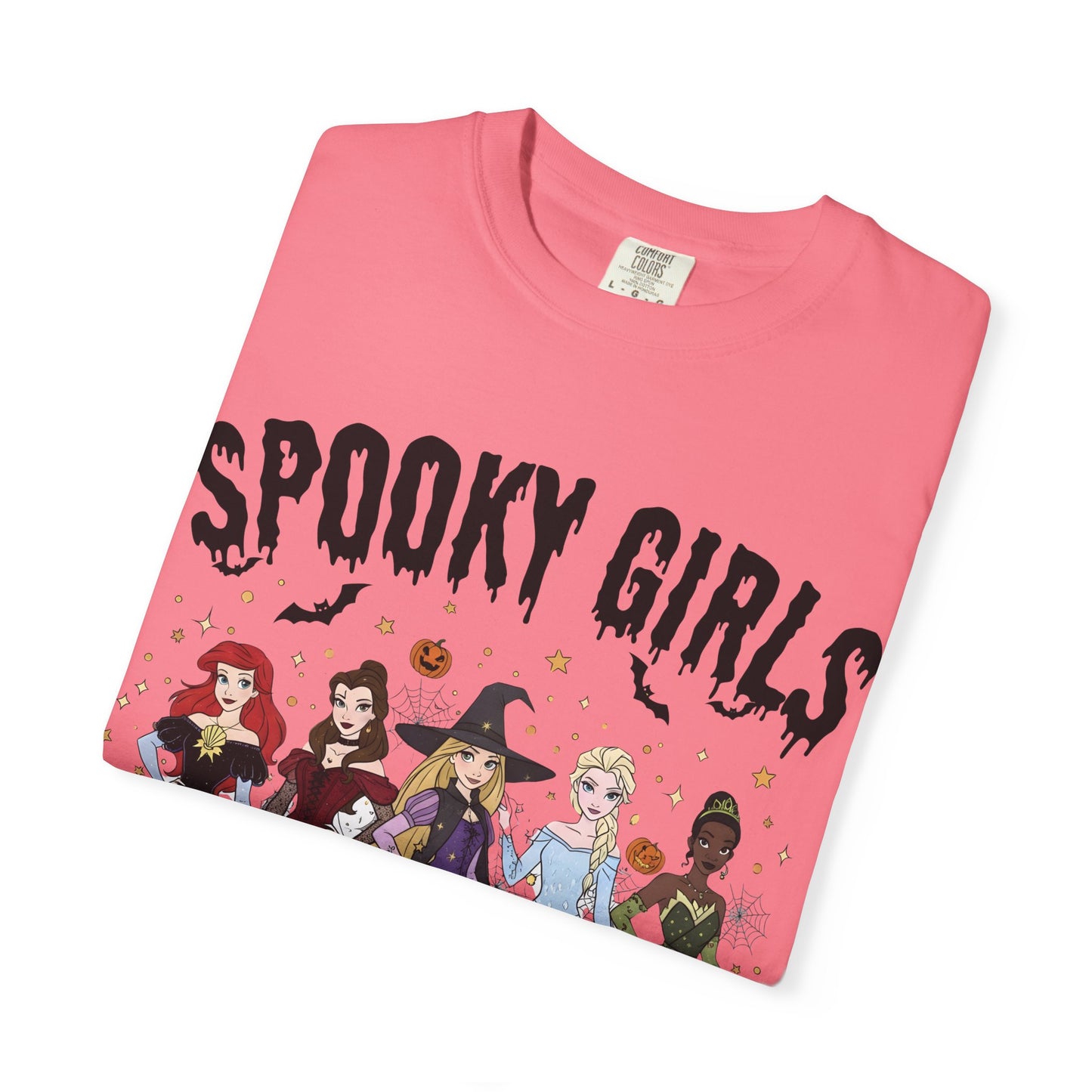 Spooky Girls T-Shirt, Halloween Tee, Unisex Graphic Shirt, Cute Costume Top, Seasonal Apparel, Witchy Fashion