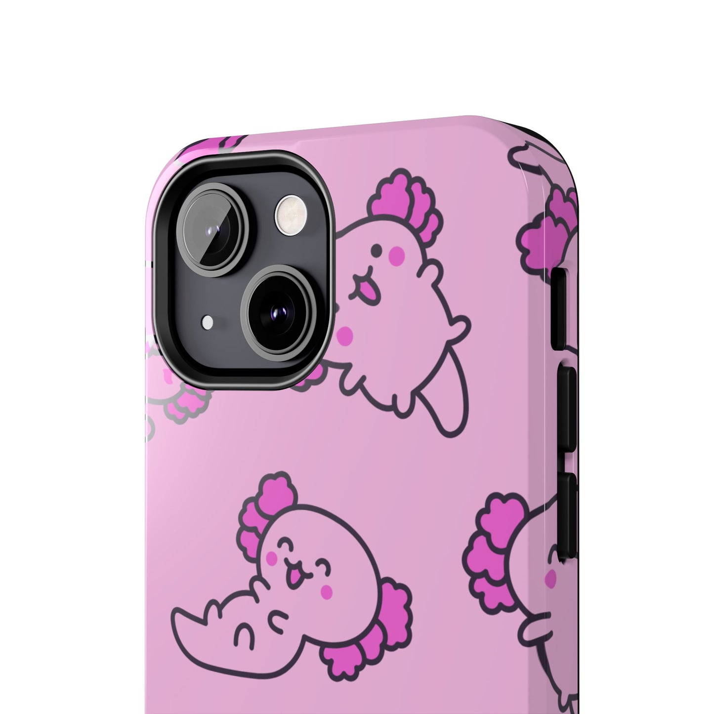 Cute Pink Sea Axo Phone Case - Tough & Stylish