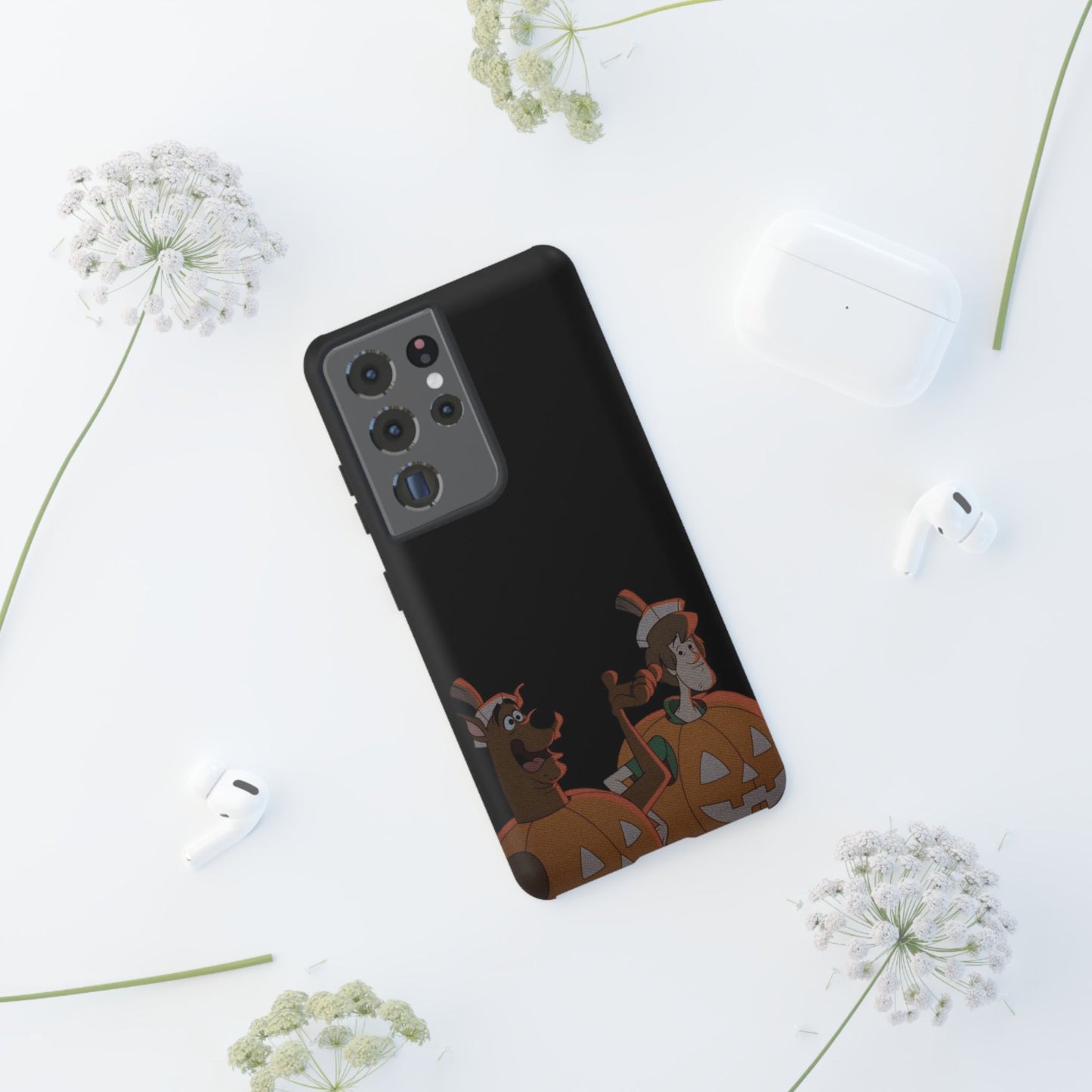 Scooby-Doo Phone Case: Halloween Fun, Tough Phone Cover, Cartoon Lovers Gift, Spooky Season Accessory, Fall Decor