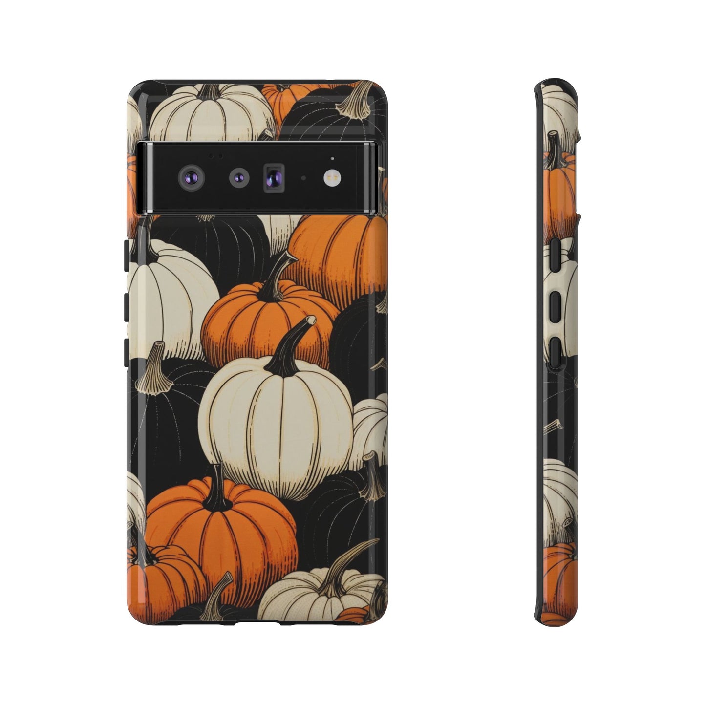 Pumpkin Phone Case, Fall Decor, Halloween Gift, Autumn Aesthetic, Pumpkin Lovers, Cute Phone Cover
