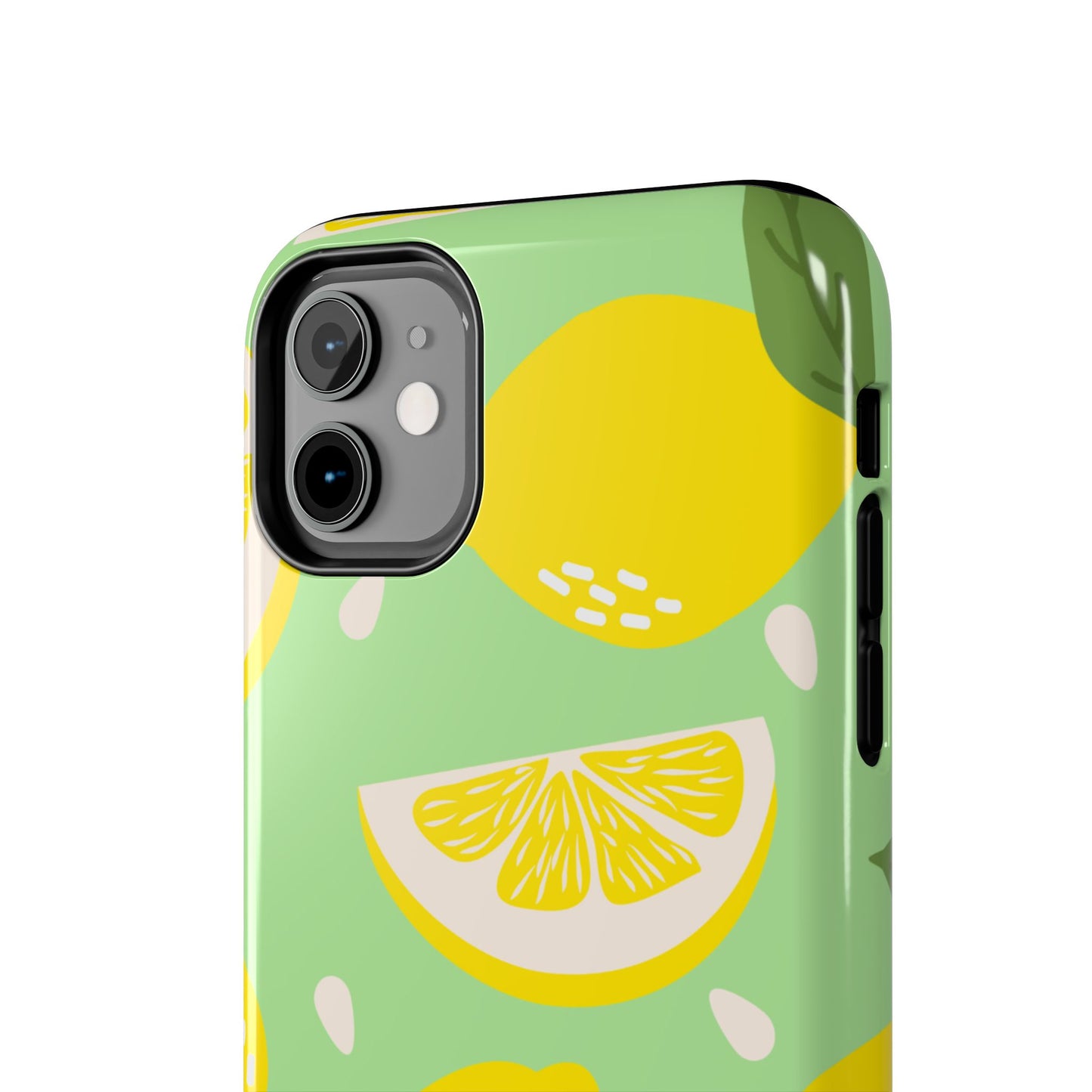 Lemon Slice Tough Phone Case - Vibrant, Durable Protection for Citrus Lovers