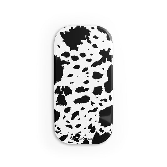 Trendy Cow Print Phone Grip - Stylish & Functional Mobile Accessory
