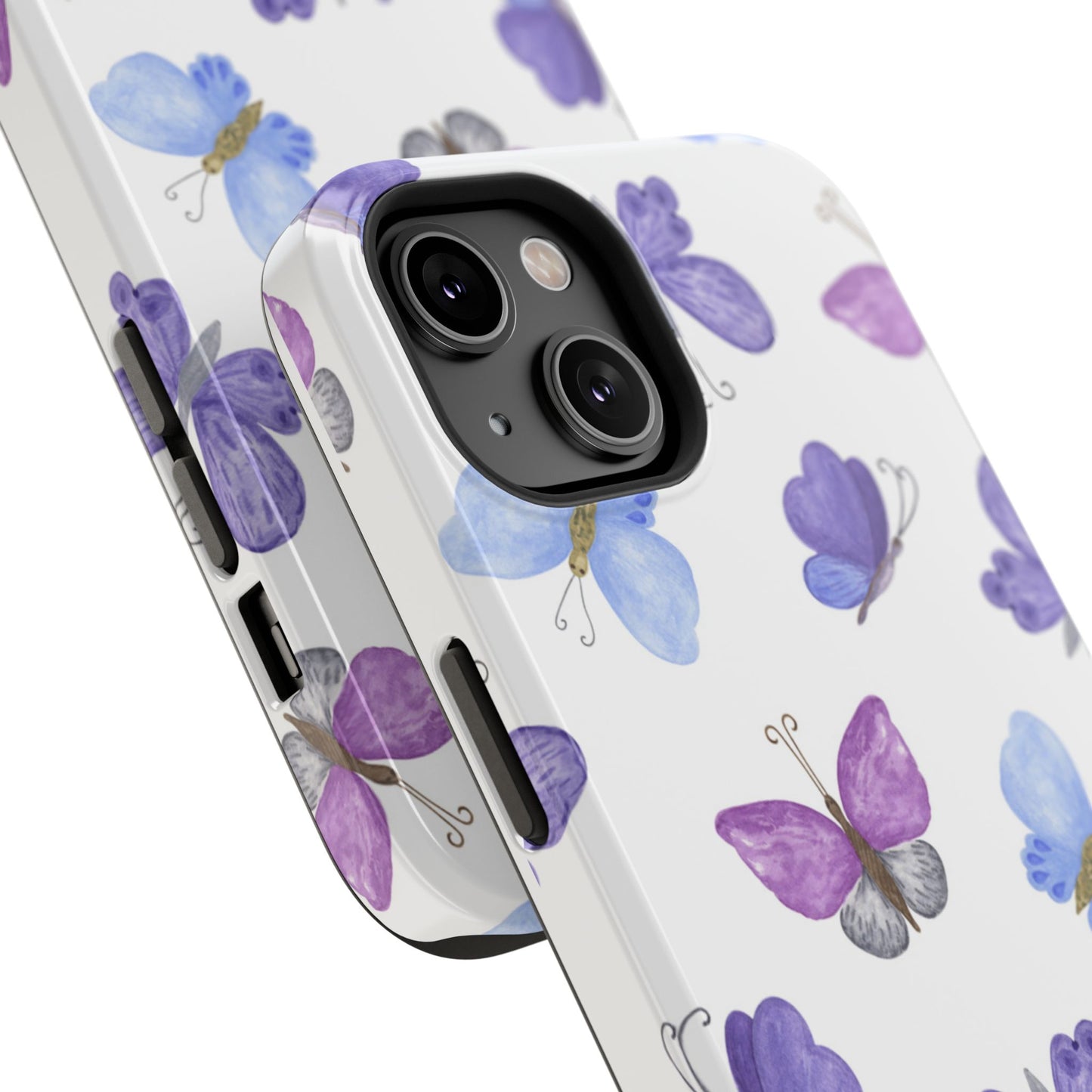 Butterfly Impact-Resistant Phone Case - Stylish & Durable Protection