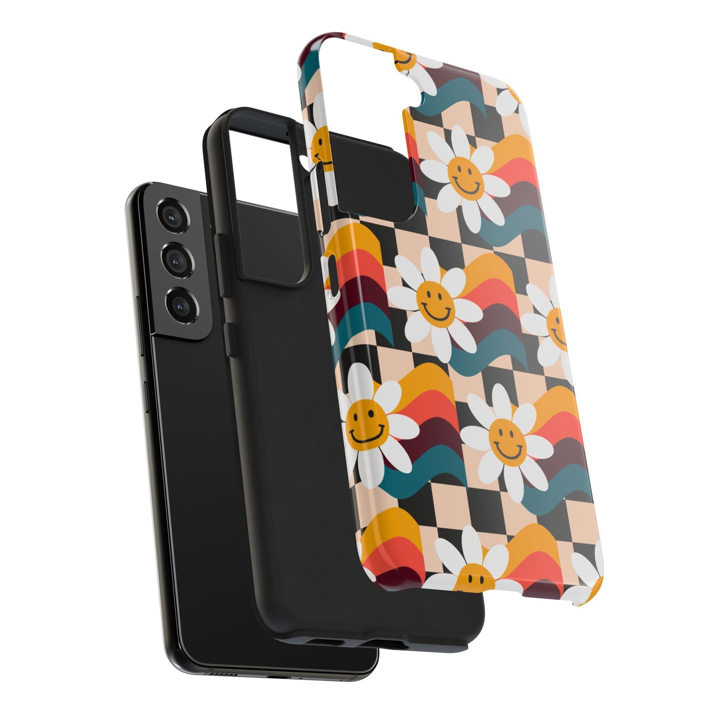 Vibrant Floral Phone Case | Tough Phone Case | Cute Flower Design, Stylish Protection, Gift for Her