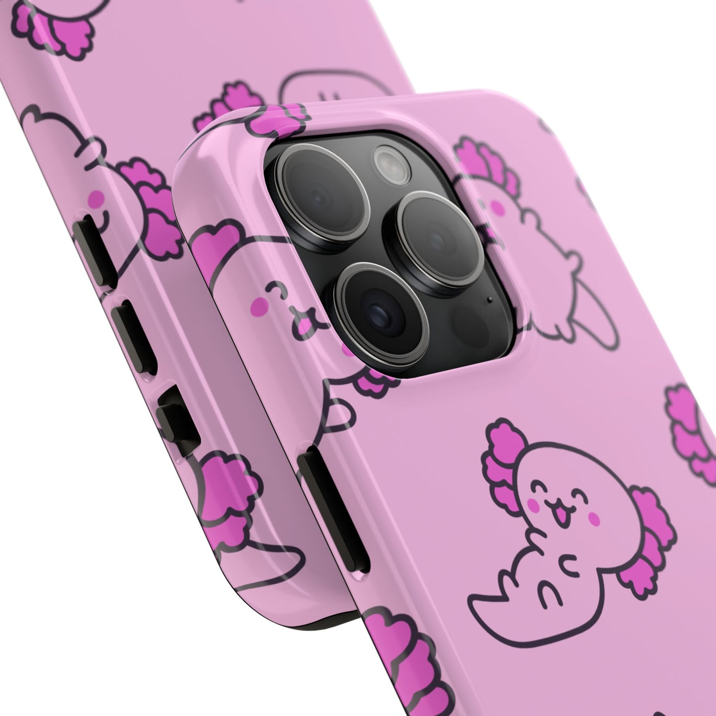 Cute Pink Sea Axo Phone Case - Tough & Stylish