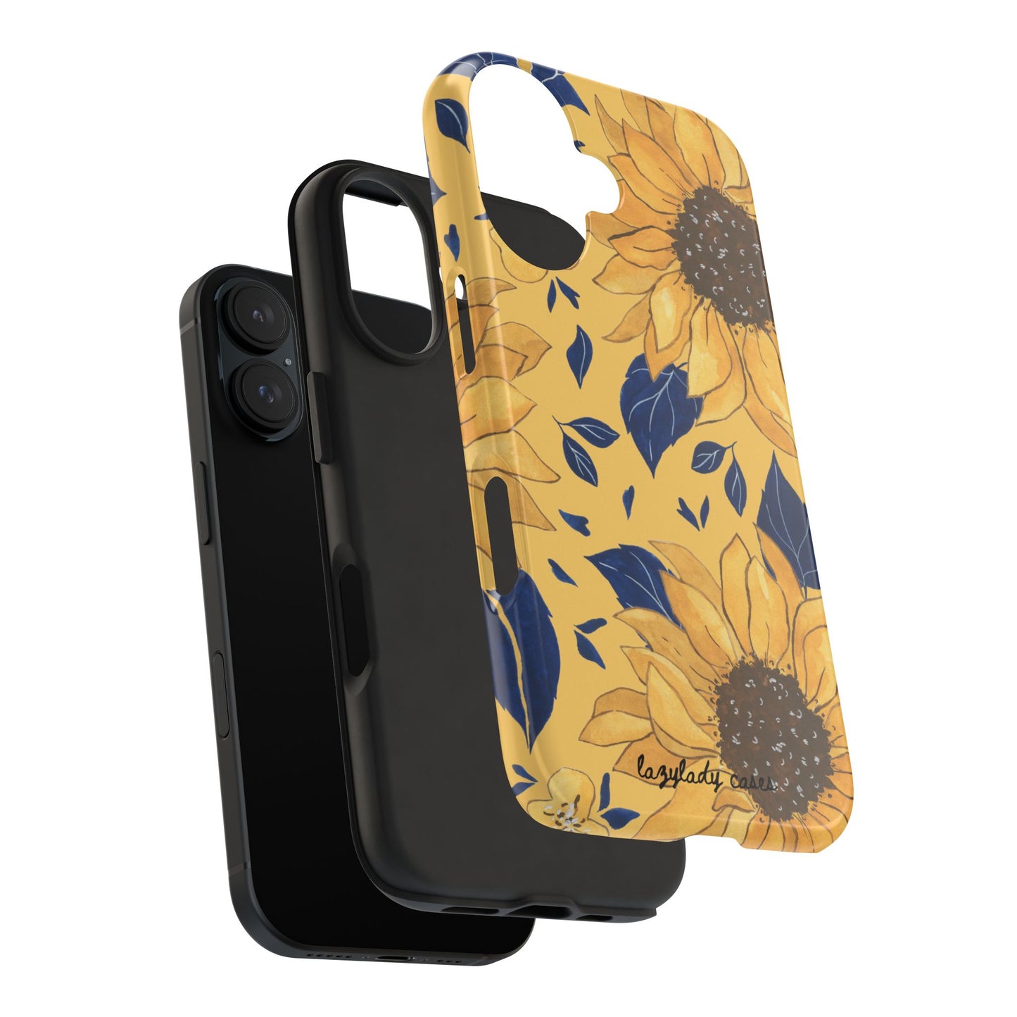 Sunflower Tough Phone Case - Durable Floral Design for Nature Lovers