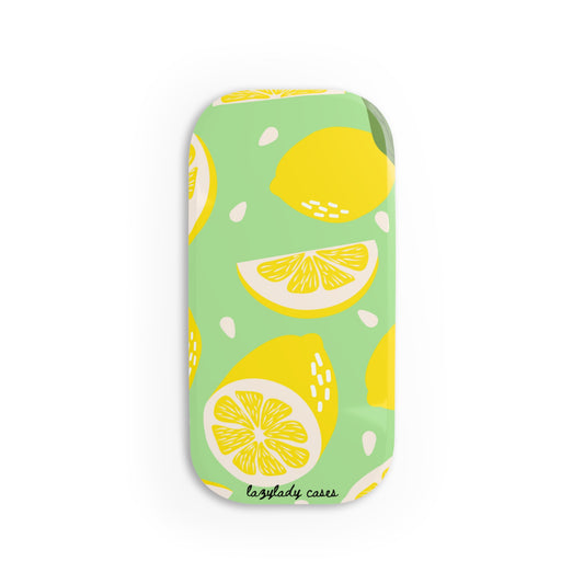 Lemon Pattern Phone Grip | Fun & Functional Smartphone Accessory