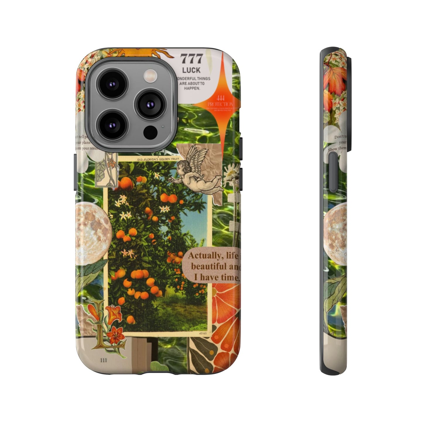 Tough Cases - Vibrant iPhone Case for Nature Lovers, Floral Phone Cover, Eco-Friendly, Inspirational Gift, Unique Phone Accessory