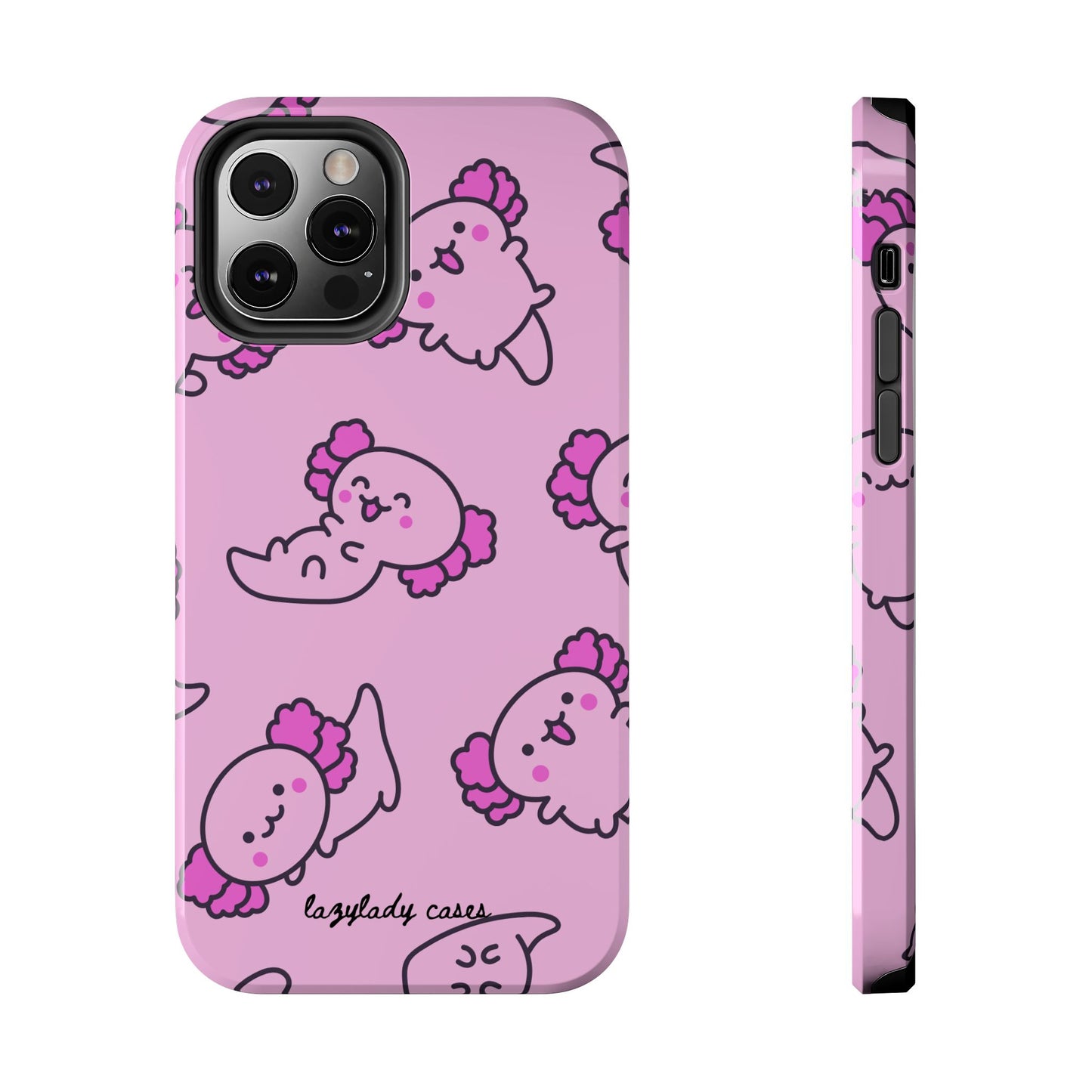 Cute Pink Sea Axo Phone Case - Tough & Stylish