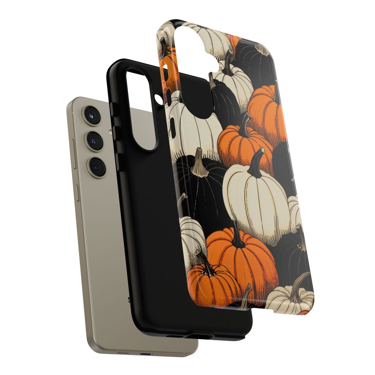 Pumpkin Phone Case, Fall Decor, Halloween Gift, Autumn Aesthetic, Pumpkin Lovers, Cute Phone Cover