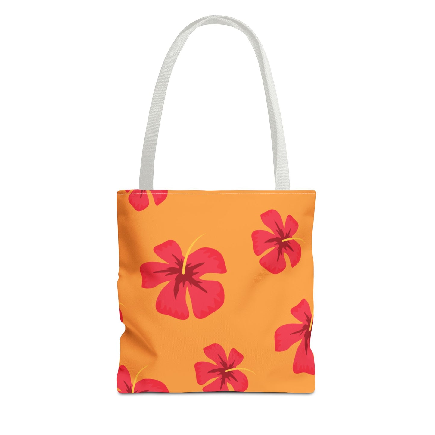 Tote Bag with Vibrant Floral Design - Perfect for Spring and Summer