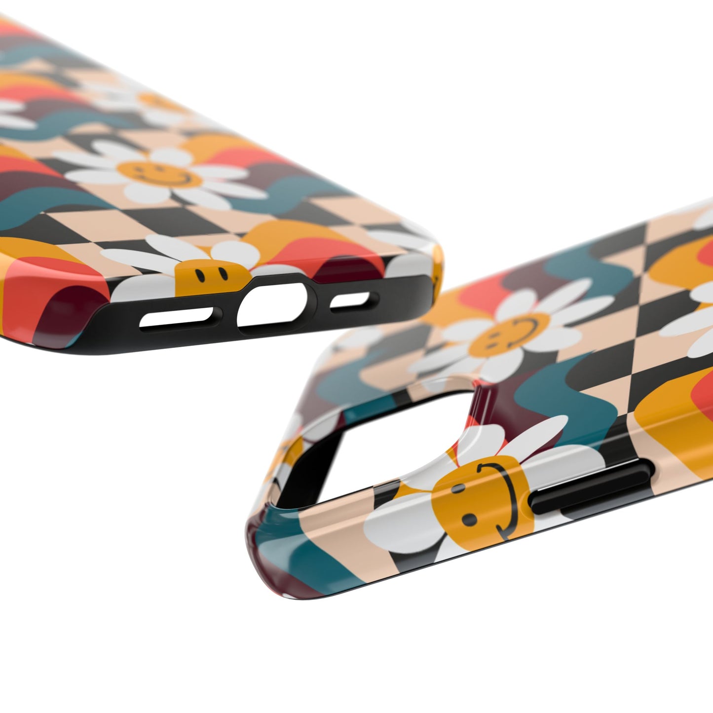 Vibrant Floral Phone Case | Tough Phone Case | Cute Flower Design, Stylish Protection, Gift for Her
