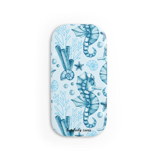 Seaside Seahorse Phone Grip - Coastal Aesthetic Accessory