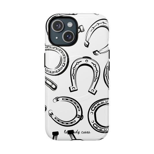 Horseshoe Tough Magnetic Phone Case - Durable, Stylish Protection