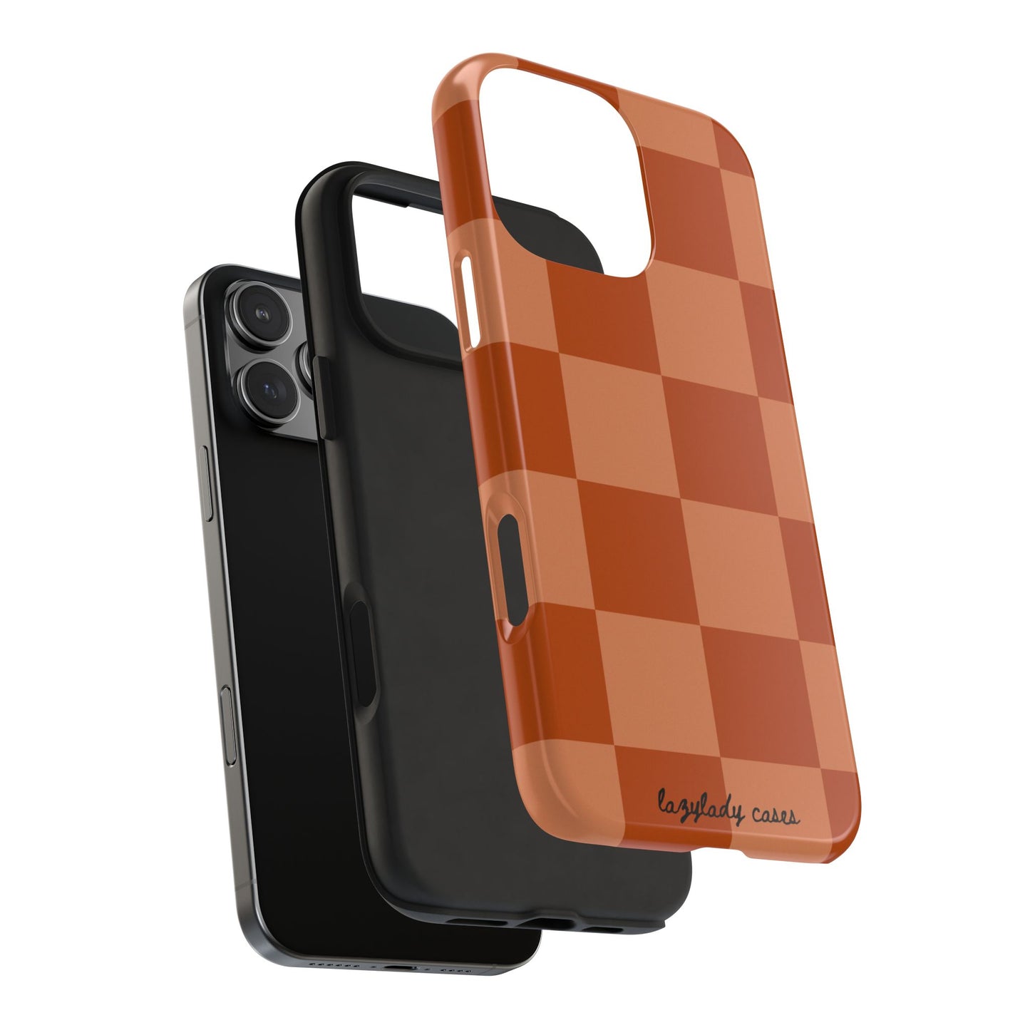 Rustic Checker Phone Cases - Durable & Stylish for Everyday Protection