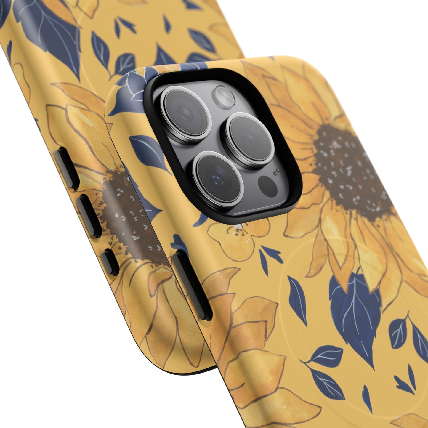 Sunflower Tough Magnetic Phone Case - Durable, Stylish Protection for Nature Lovers
