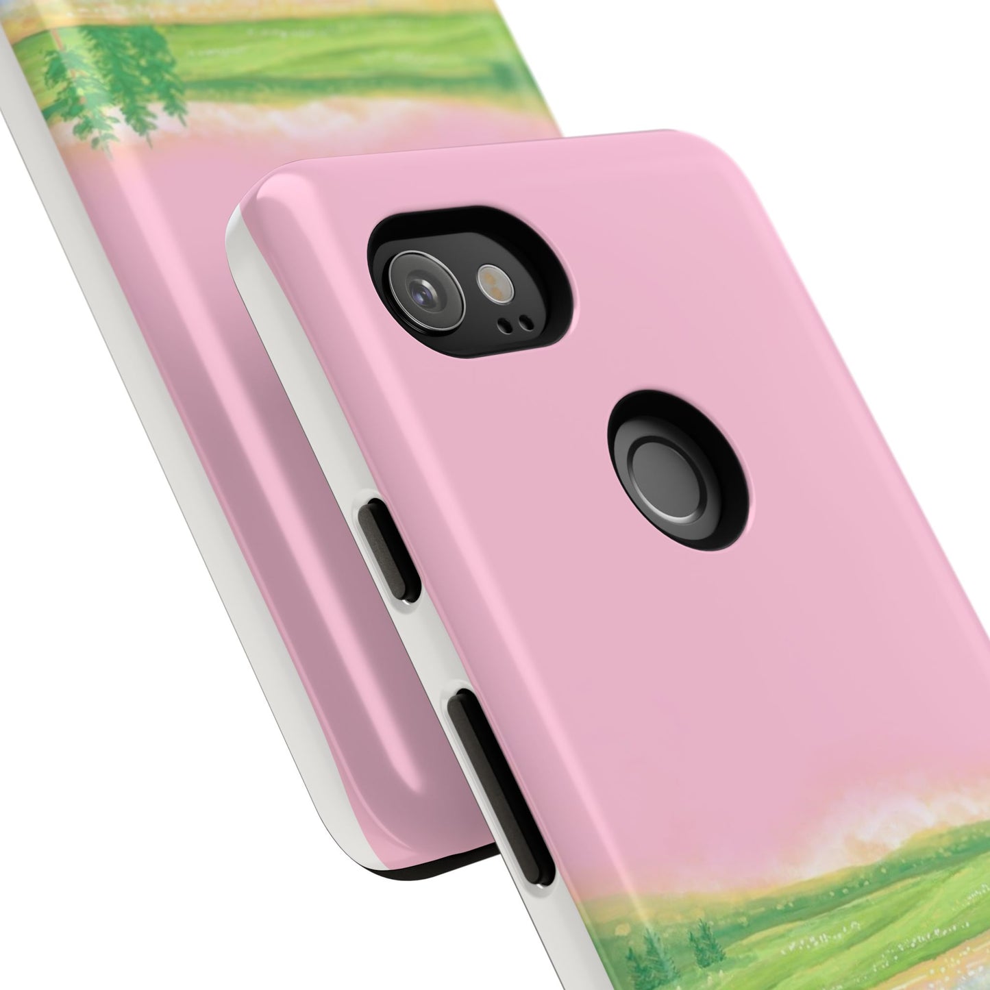 Pastel Floral Phone Case, Tough Cases for Nature Lovers, Cute Phone Accessories, Spring Gifts, Unique Mobile Covers