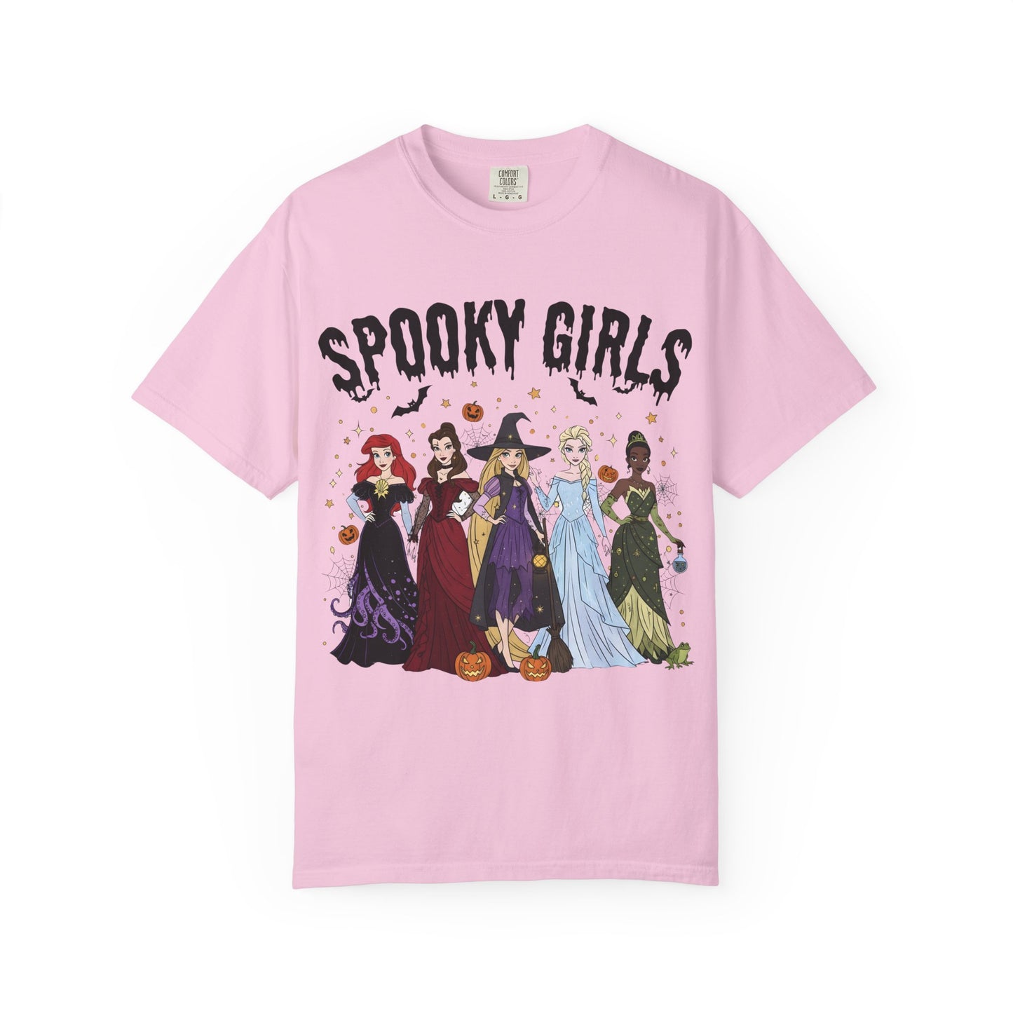 Spooky Girls T-Shirt, Halloween Tee, Unisex Graphic Shirt, Cute Costume Top, Seasonal Apparel, Witchy Fashion