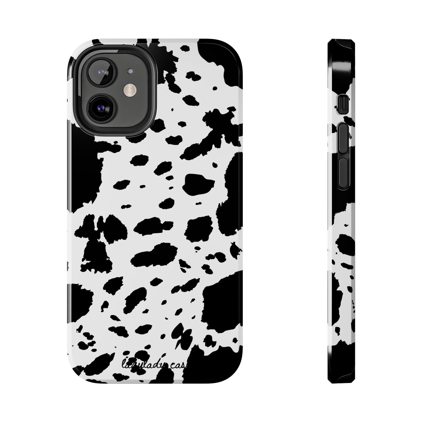 Stylish Cow Print Tough Phone Case | Durable & Trendy Accessory