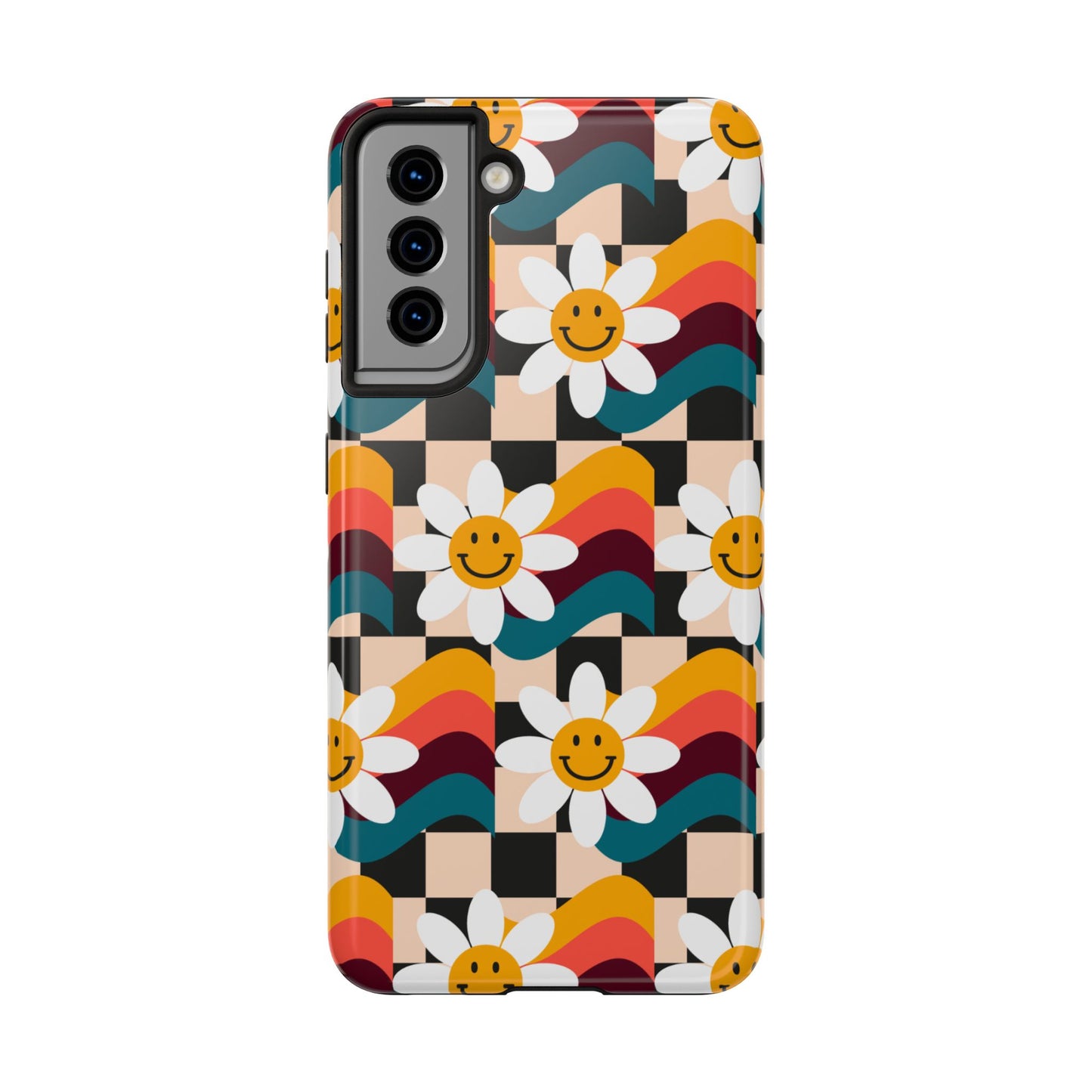 Vibrant Floral Phone Case | Tough Phone Case | Cute Flower Design, Stylish Protection, Gift for Her